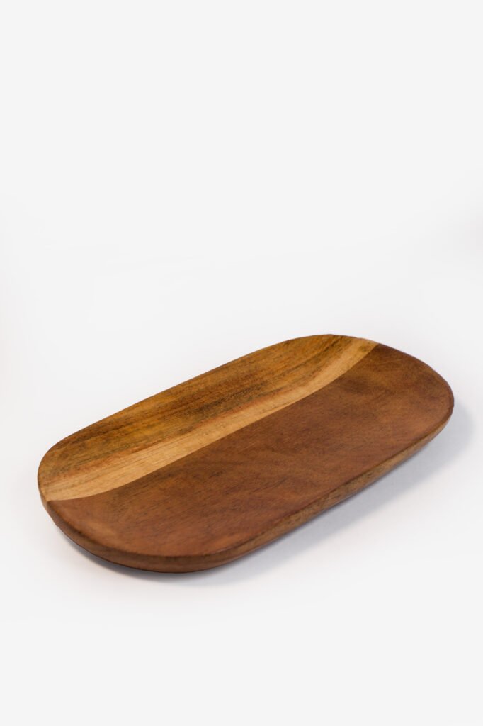 Wooden Oval Serving Tray