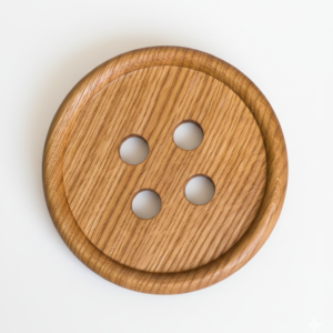 Wooden drink coasters set with holder for dining table and coffee cups